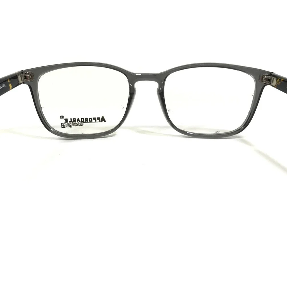 Affordable Designs Eyeglasses Frames HARPY BLUE TORTOISE Square 52-19-145